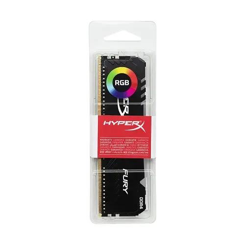 HyperX Fury RGB HX436C17FB3A/8 8GB (1x8GB) DDR4 3600MHz CL17 Gaming Ram (Bellek)