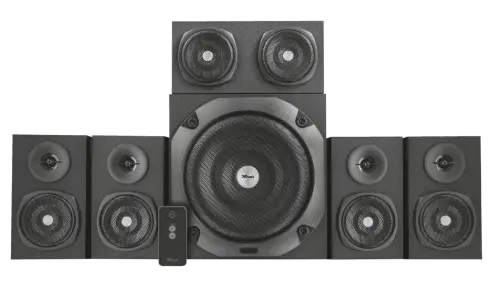 Trust Vigor 22236 5+1 Surround 150W Uzaktan Kumandalı Siyah Hoparlör