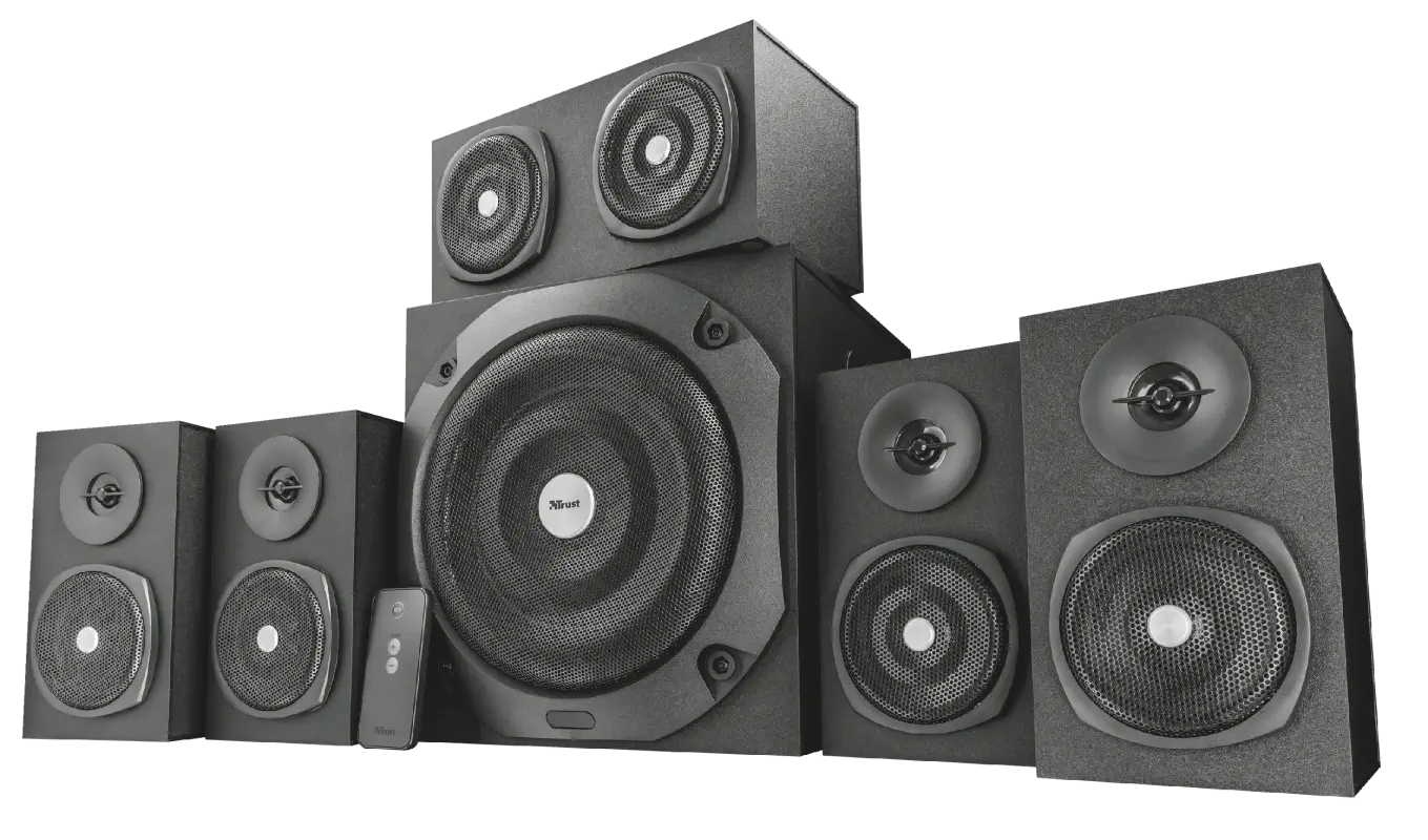 Trust Vigor 22236 5+1 Surround 150W Uzaktan Kumandalı Siyah Hoparlör