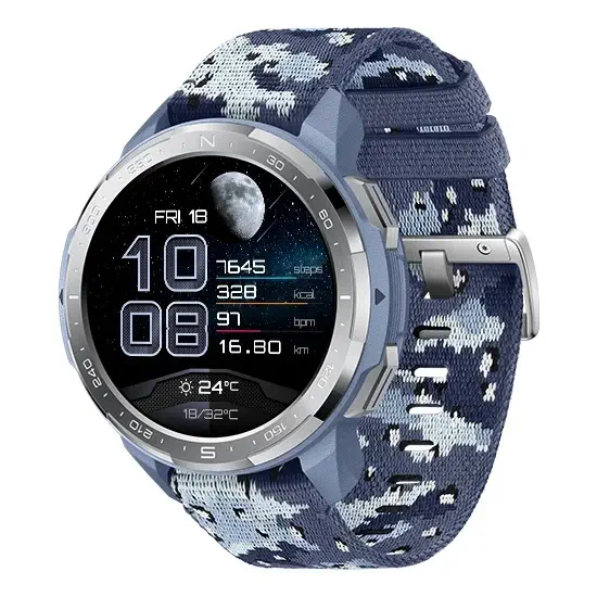 Honor Watch Gs Pro Akıllı Saat Kamuflaj Mavisi - Honor Türkiye Garantili