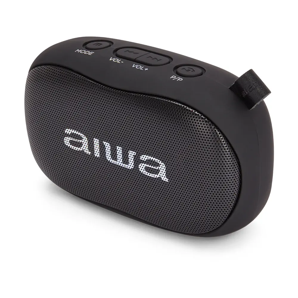 Aiwa BS-110BK Siyah Bluetooth Taşınabilir Hoparlör