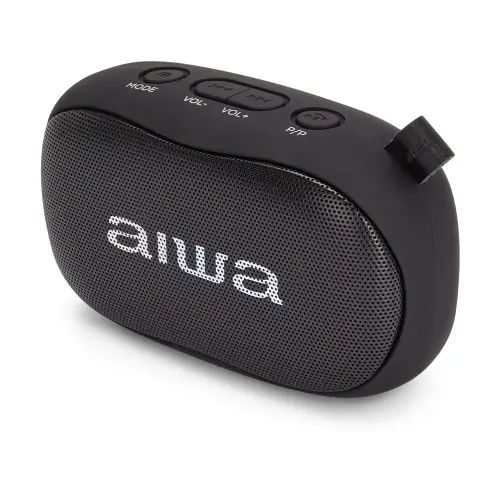 Aiwa BS-110BK Siyah Bluetooth Taşınabilir Hoparlör