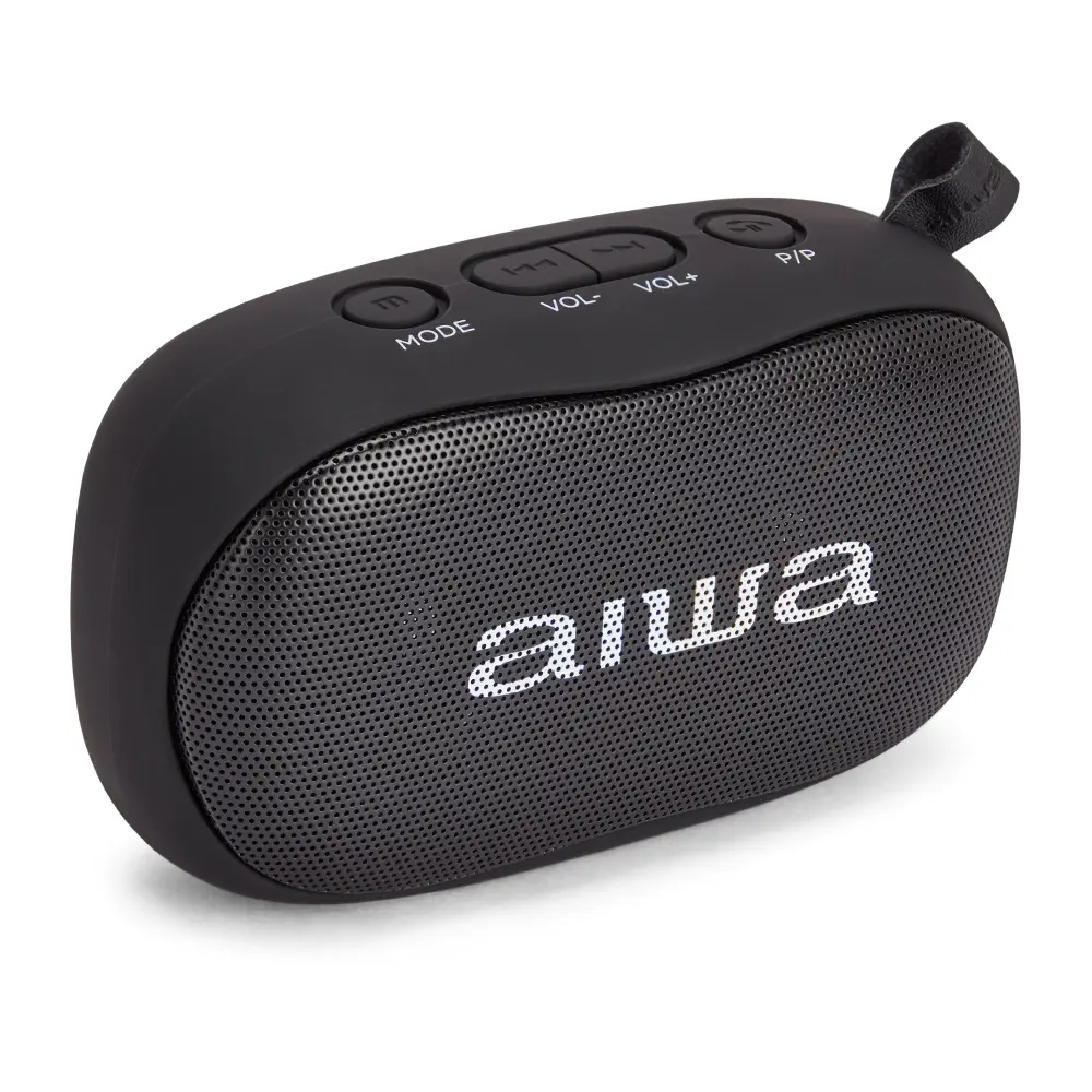 Aiwa BS-110BK Siyah Bluetooth Taşınabilir Hoparlör