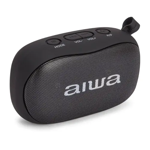 Aiwa BS-110BK Siyah Bluetooth Taşınabilir Hoparlör