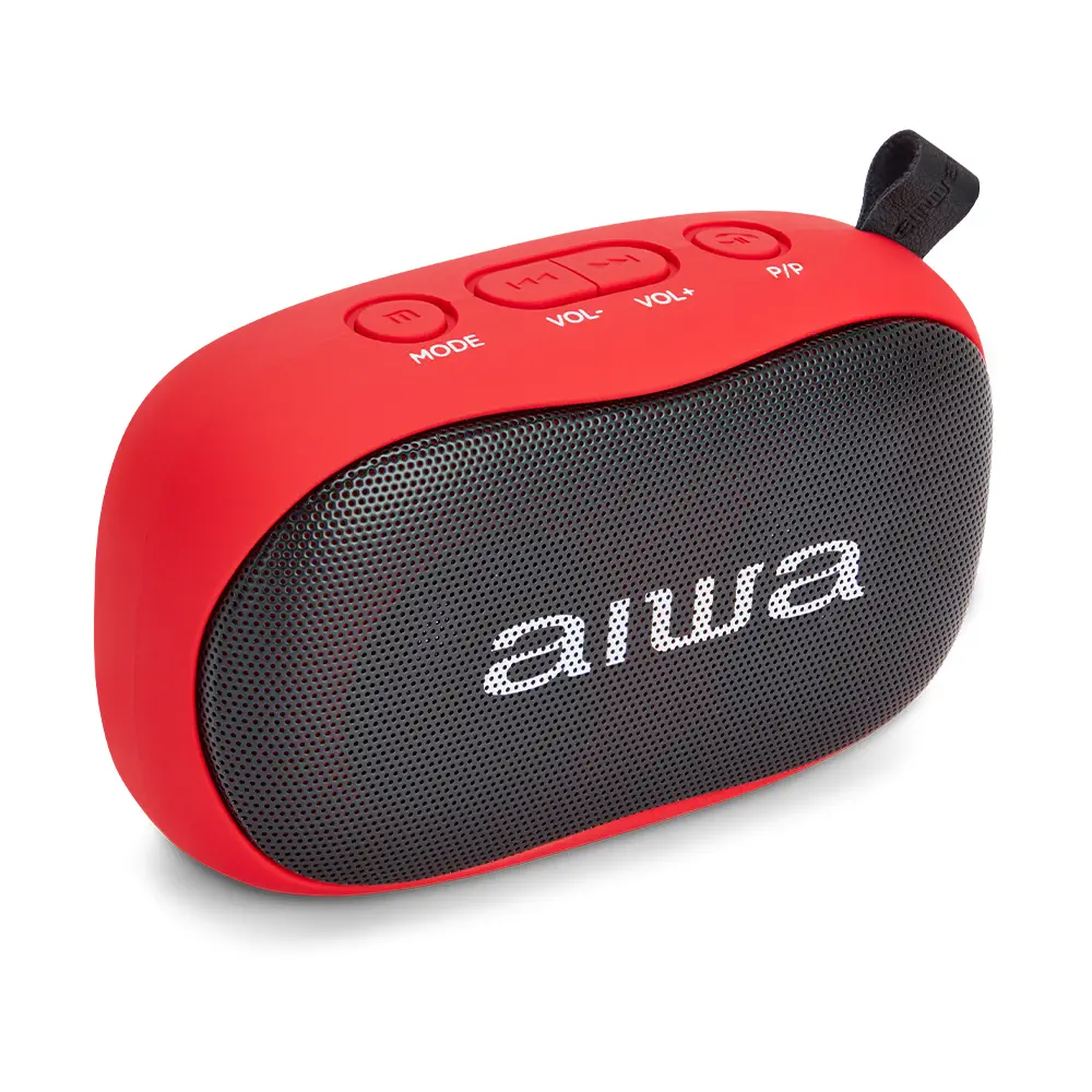 Aiwa BS-110RD Kırmızı Bluetooth Taşınabilir Hoparlör