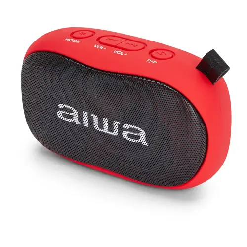 Aiwa BS-110RD Kırmızı Bluetooth Taşınabilir Hoparlör