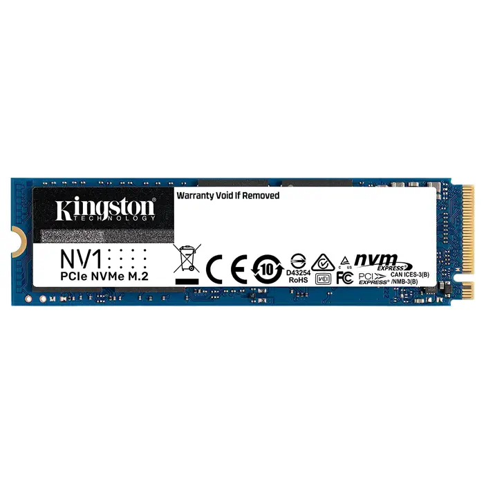 Kingston NV1 SNVS/500G 500GB 2100/1700MB/s PCIe NVMe M.2 SSD Disk