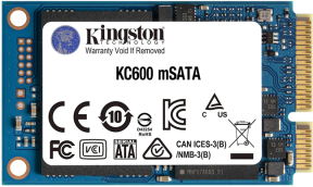 Kingston KC600 SKC600MS/256G 256GB 550/500MB/s mSATA SSD Disk