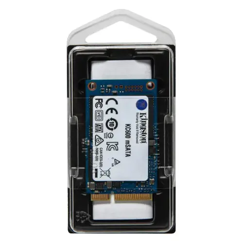 Kingston KC600 SKC600MS/256G 256GB 550/500MB/s mSATA SSD Disk