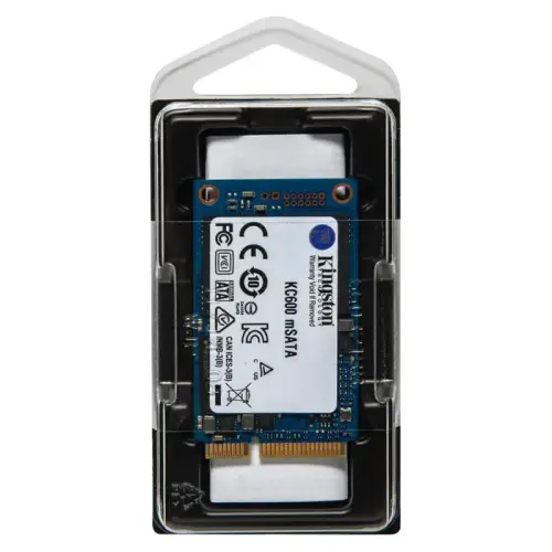 Kingston KC600 SKC600MS/1024G 1TB 550/520MB/s mSATA SSD Disk