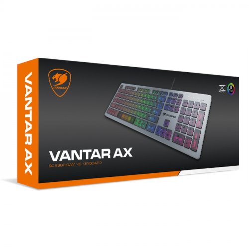 Cougar Vantar AX CGR-WRXMI-VAA İng Q Scissor Switch RGB Kablolu Gaming (Oyuncu) Klavye