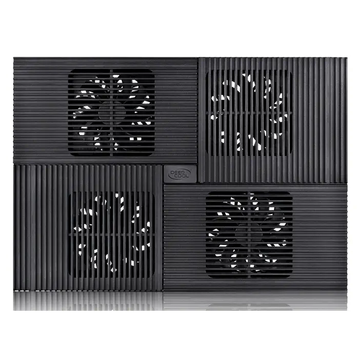 DEEPCOOL Multi Core X8 4x100mm Fan 2 USB Port Alüminyum 17” Siyah Notebook Soğutucu