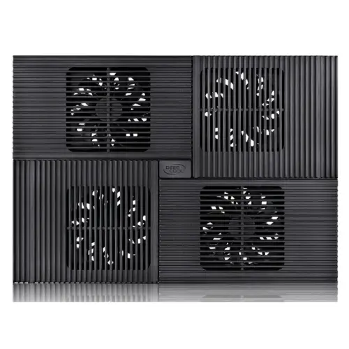 DEEPCOOL Multi Core X8 4x100mm Fan 2 USB Port Alüminyum 17” Siyah Notebook Soğutucu