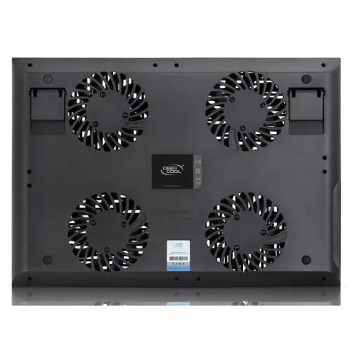 DEEPCOOL Multi Core X8 4x100mm Fan 2 USB Port Alüminyum 17” Siyah Notebook Soğutucu