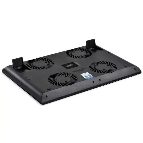 DEEPCOOL Multi Core X8 4x100mm Fan 2 USB Port Alüminyum 17” Siyah Notebook Soğutucu