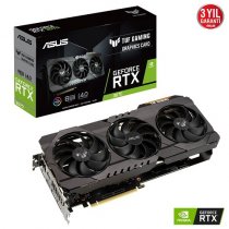 Asus TUF Gaming GeForce RTX 3070 TUF-RTX3070-8G-GAMING 8GB GDDR6 256Bit DX12 Gaming (Oyuncu) Ekran Kartı