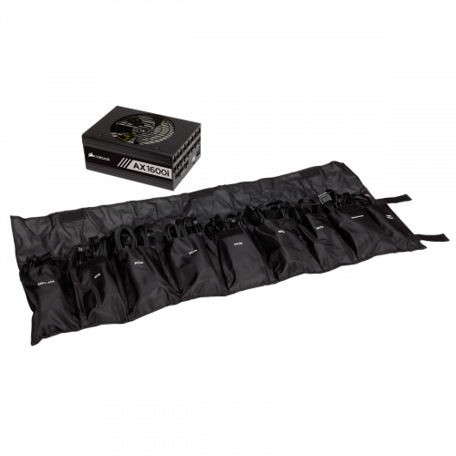 Corsair AXi Serisi AX1600i CP-9020087-EU 1600W 80 Plus Titanium Full Modüler Power Supply