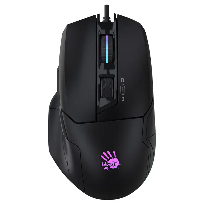Bloody W70 Max 10.000 CPI 8 Tuş Optik RGB Siyah Kablolu Gaming (Oyuncu) Mouse
