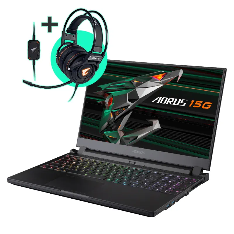 Gigabyte Aorus 15G KC i7-10870H 16GB 512GB SSD 6GB GeForce RTX 3060 15.6″ Full HD Win10 Home Gaming (Oyuncu) Notebook