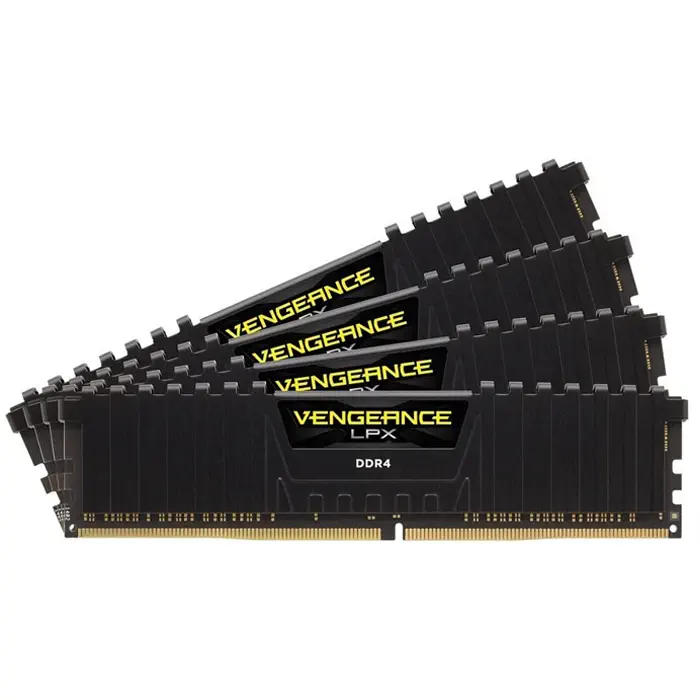 Corsair Vengeance LPX CMK32GX4M4D3600C16 32GB (4x8GB) DDR4 3600MHz CL16 Siyah Gaming Ram (Bellek)