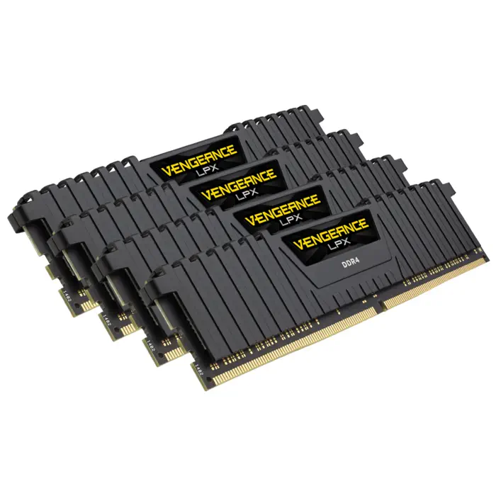 Corsair Vengeance LPX CMK32GX4M4D3600C16 32GB (4x8GB) DDR4 3600MHz CL16 Siyah Gaming Ram (Bellek)
