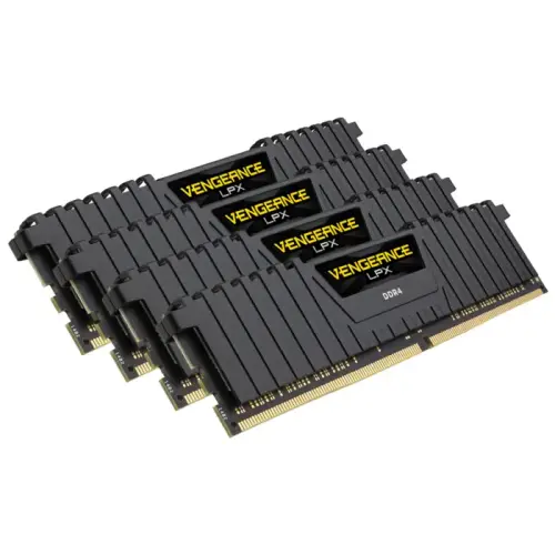 Corsair Vengeance LPX CMK32GX4M4D3600C16 32GB (4x8GB) DDR4 3600MHz CL16 Siyah Gaming Ram (Bellek)