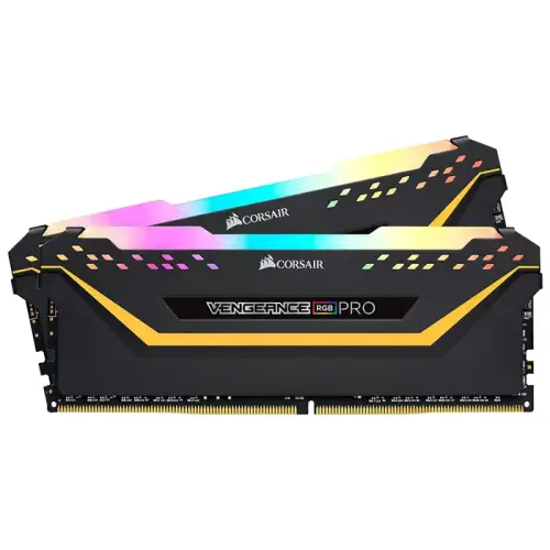 Corsair Vengeance RGB Pro Gaming Edition CMW32GX4M2E3200C16 32GB (2x16GB) DDR4 3200MHz CL16 Gaming Ram (Bellek)