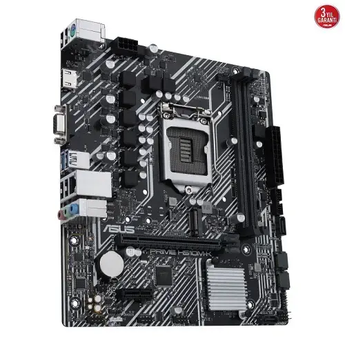 ASUS Prime H510M-K Intel H510 Soket 1200 DDR4 3200(OC)MHz mATX Gaming (Oyuncu) Anakart
