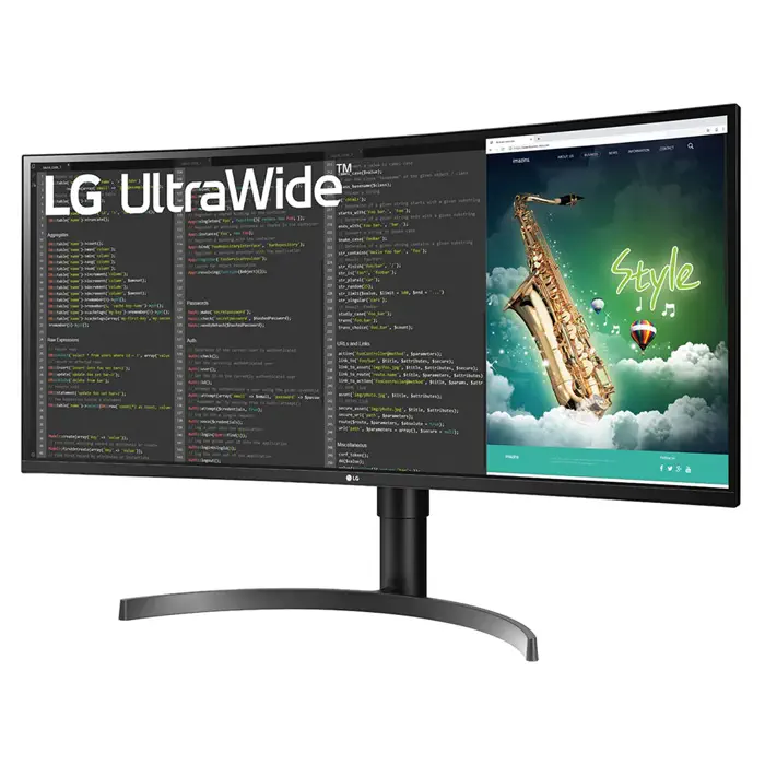 LG 35WN75C-B 35″ 5ms 100Hz FreeSync VA UWQHD Curved Monitör