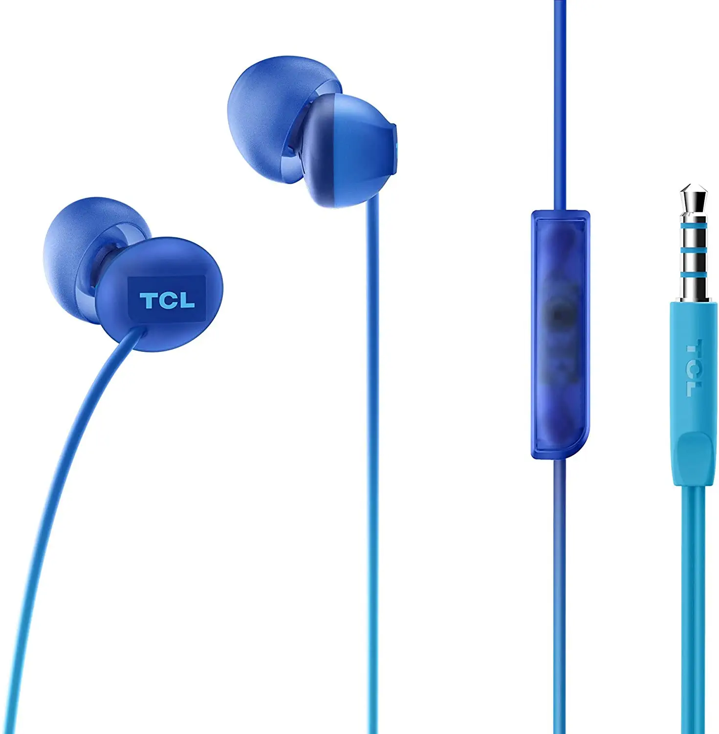 TCL SOCL300BL Kulak İçi Kablolu Kulaklık Mavi - TCL Türkiye Garantili