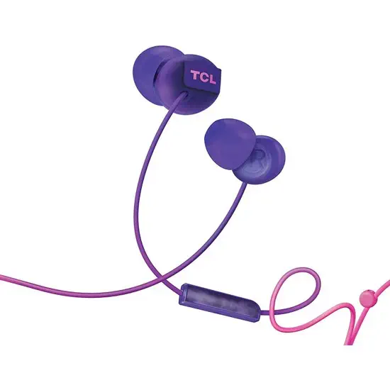 TCL SOCL300PP Kulak İçi Kablolu Kulaklık Mor - TCL Türkiye Garantili