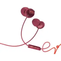 TCL SOCL300OR Kulak İçi Kablolu Kulaklık Bordo - TCL Türkiye Garantili