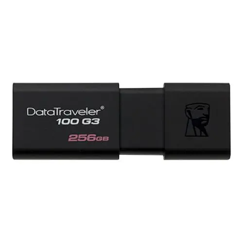 Kingston DataTraveler 100 G3 DT100G3/256GB 256GB USB 3.0 Flash Bellek