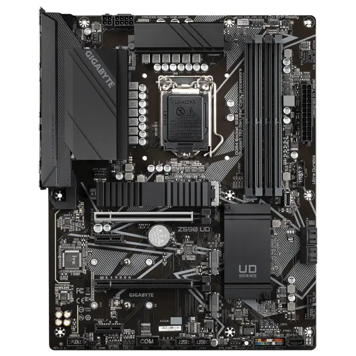 Gigabyte Z590 UD Intel Z590 Soket 1200 DDR4 5333(OC)MHz ATX Gaming (Oyuncu) Anakart