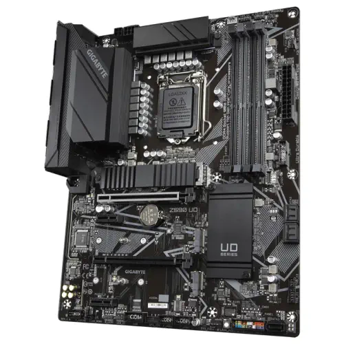 Gigabyte Z590 UD Intel Z590 Soket 1200 DDR4 5333(OC)MHz ATX Gaming (Oyuncu) Anakart