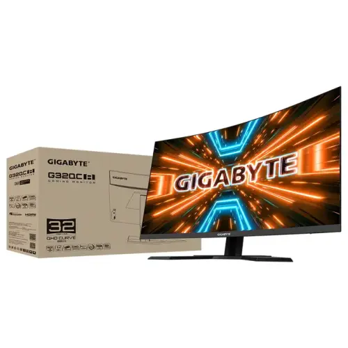 Gigabyte G32QC-A 31.5″ 1ms 165Hz FreeSync Premium Pro VA QHD Curved Gaming (Oyuncu) Monitör