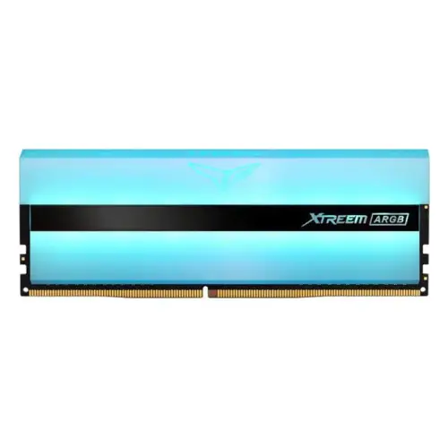 Team T-Force Xtreem ARGB White 16GB (2x8GB) 3200MHz CL16 DDR4 Gaming Ram (TF13D416G3200HC16CDC01)