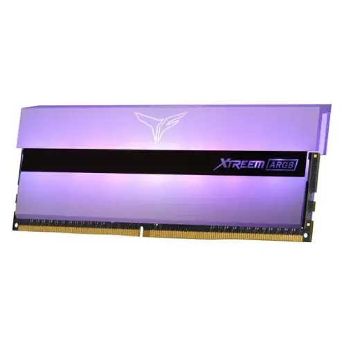 Team T-Force Xtreem ARGB White 16GB (2x8GB) 3200MHz CL16 DDR4 Gaming Ram (TF13D416G3200HC16CDC01)