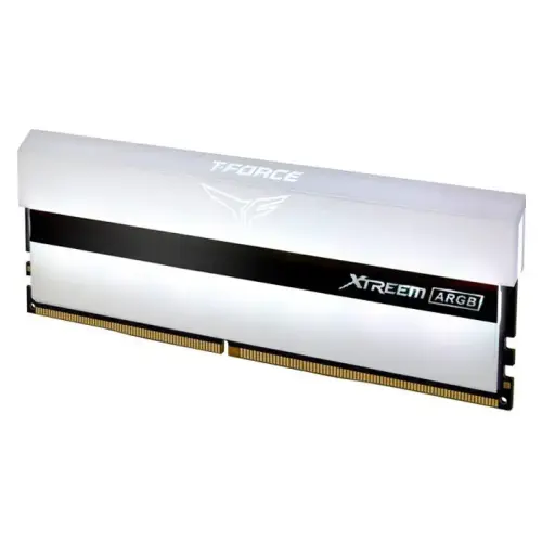 Team T-Force Xtreem ARGB White 16GB (2x8GB) 3600MHz CL18 DDR4 Gaming Ram (TF13D416G3600HC18JDC01)