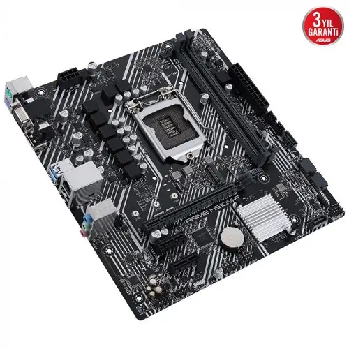 Asus Prime H510M-E Intel H510 Soket 1200 DDR4 3200(OC)MHz mATX Gaming (Oyuncu) Anakart