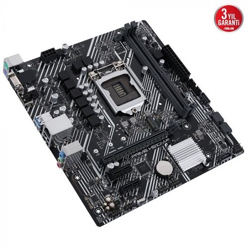 Asus Prime H510M-E Intel H510 Soket 1200 DDR4 3200(OC)MHz mATX Gaming (Oyuncu) Anakart
