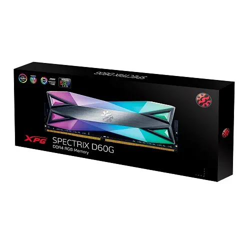 XPG Spectrix D60G AX4U360038G18A-ST60 8GB (1x8GB) DDR4 3600MHz CL18 Gaming (Oyuncu) Ram
