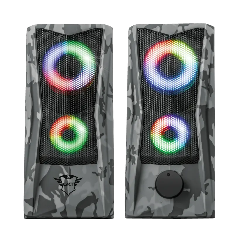 Trust GXT 606 Javv 23379 RGB Illuminated 12W 2.0 USB Hoparlör