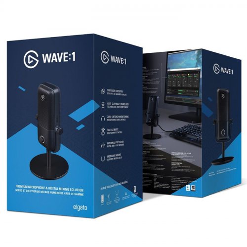 Elgato Wave 1 10MAA9901 Profesyonel Oyun ve Yayıncı Mikrofonu