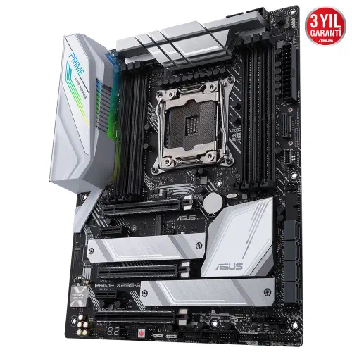 Asus Prime X299-A II Intel X299 Soket 2066 DDR4 4266(OC)MHz ATX Gaming (Oyuncu) Anakart