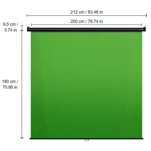 Elgato Green Screen MT 10GAO9901 Monte Edilebilir Yeşil Yayın Perdesi