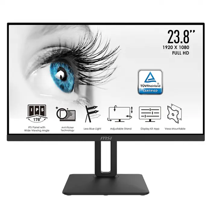 MSI Pro MP242P 23.8” 5ms 75Hz IPS Full HD Monitör