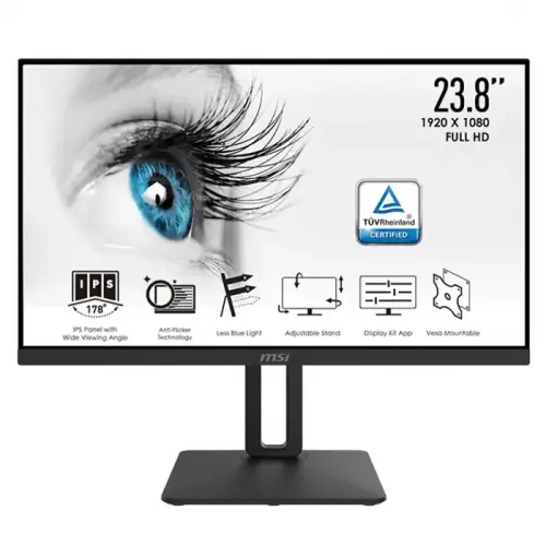 MSI Pro MP242P 23.8” 5ms 75Hz IPS Full HD Monitör
