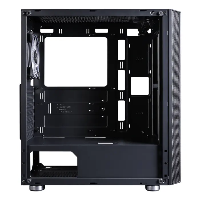 Zalman R2 Black 600W Temperli Cam USB 3.0 Siyah E-ATX Mid-Tower Gaming (Oyuncu) Kasa