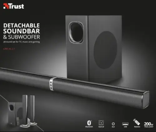 Trust Lino XL 2.1 23032 200W Dikey Yatay Soundbar